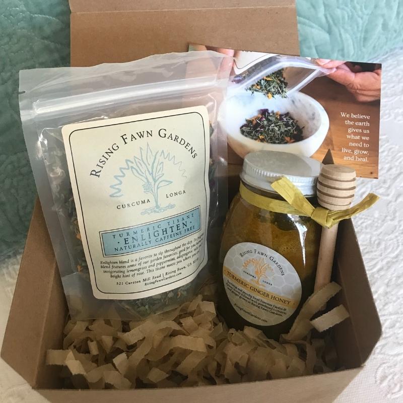 Turmeric Tisane & Honey Gift Set