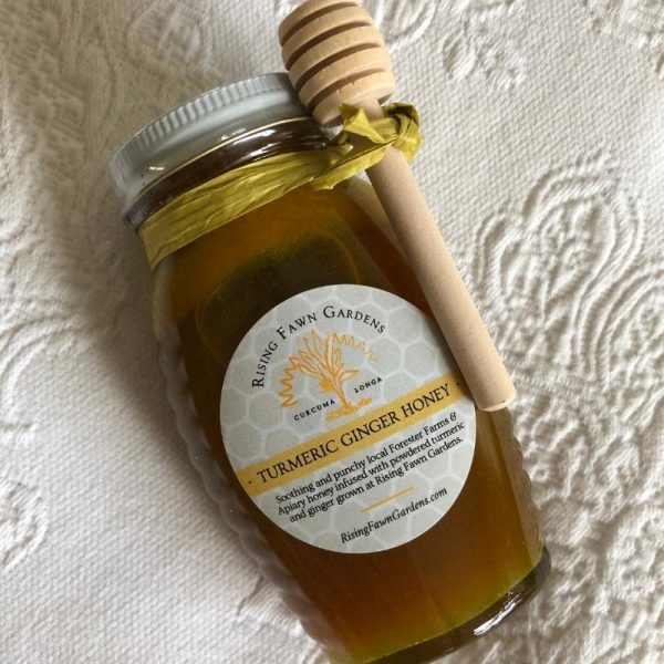 Turmeric Ginger Honey from Rising Fawn Gardens & Forester Farms & Apiary